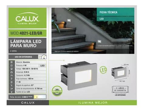 Led Gr Luminario De Muro Calux En Venta En Guadalajara Jalisco