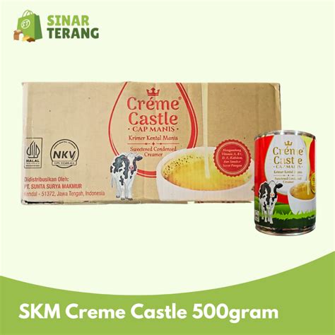 Jual Susu Creme Castle G Kental Manis Cream Castel Gram Shopee