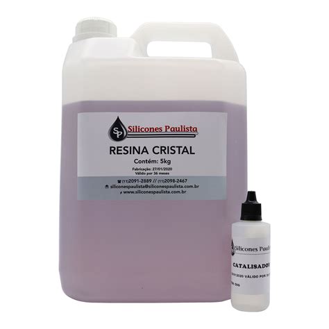 Resina Cristal Resina Kg Catalizador G Sp Arts