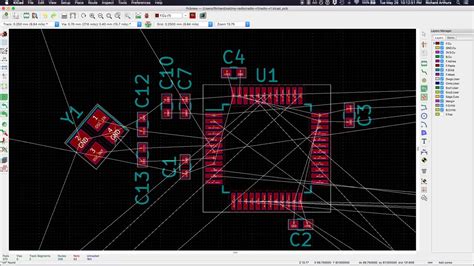 Kicad Layout Tips Initial Component Placement Youtube