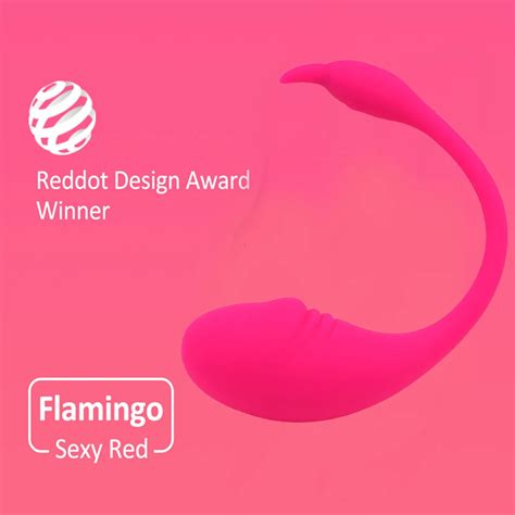 Licklip Magic Control Smart App Bluetooth Vibrator Sex Toy Woman Remote Control Sex Toy Flamingo