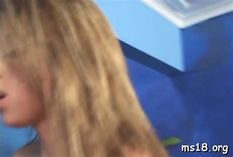 Cute Brunette Teen Allyssa Hall Gets Cherry Fingered