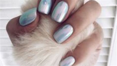 Manicura Hologr Fica Ideas De La Tendencia En U As Que Es Furor En