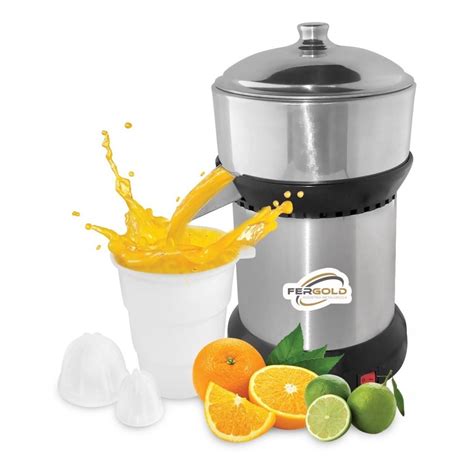 Espremedor Extrator Sucos Laranja Inox Profissional W No Shoptime