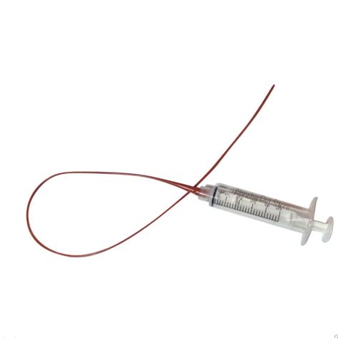 3.5F Sterile Feeding Tube & 2 5ml Syringes - Red Feeding Tubes - Tube ...