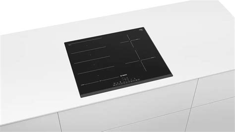 Bosch 600mm 3 Zone Induction Cooktop Series 6 Black Glass