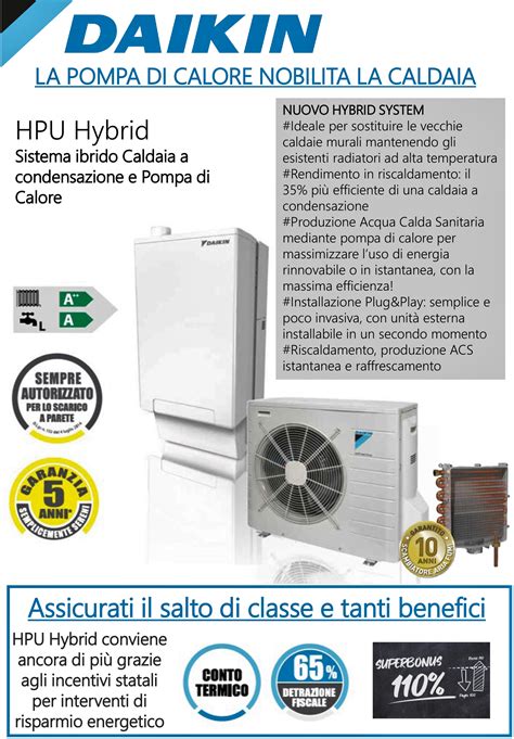 Riscaldamento Caldaia Altherma In Wall Hybrid H C Sconto In