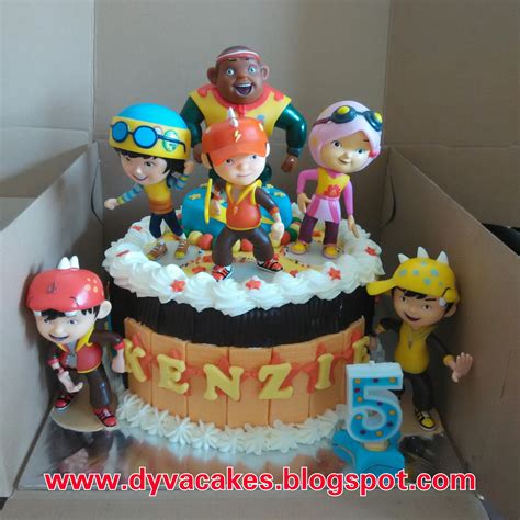 DyVa Cakes: Boboiboy Birthday Cake