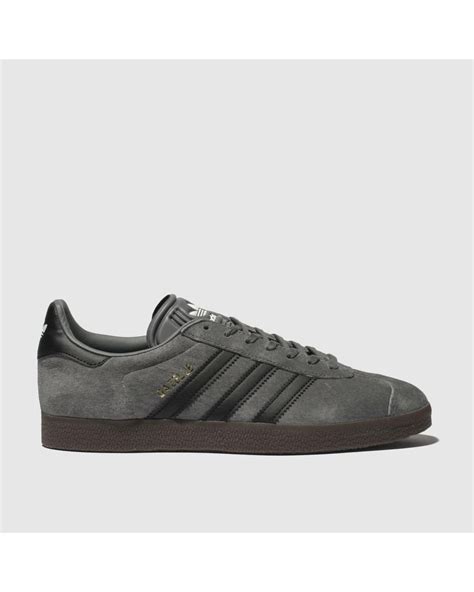 Adidas Gazelle Trainers Grey Black Gum Unisex Sports Atelier Yuwa Ciao Jp