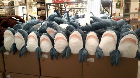 Ikea Hk Squashes Shark Plushies To Promote Vacuum Sealed Bags Now They