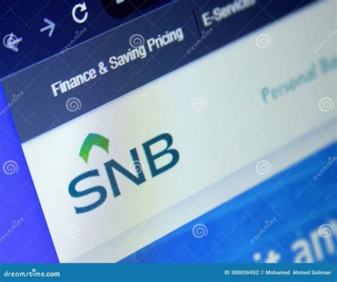 Snb Saudi National Bank Editorial Photography Image Of Company