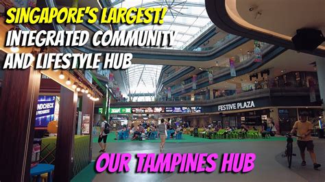 Singapore’s Largest Integrated Community And Lifestyle Hub Our Tampines Hub Oth Youtube