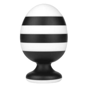 Plug Anal 14cm X 8 5cm X Missioner Listrado Preto E Branco Lovetoy Plug Sexual Magazine Luiza