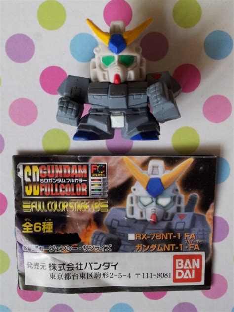 Sd Gundam Full Color 18 扭蛋 高達nt 1·fa Rx78nt1fa Gundam 0080 Sd高達 興趣及遊戲