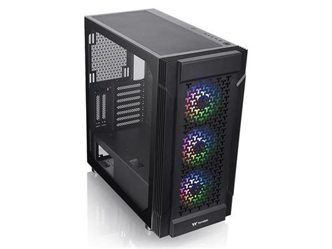 THERMALTAKE Versa T27 Tempered Glass ARGB Black ราคาเคสคอมพวเตอร