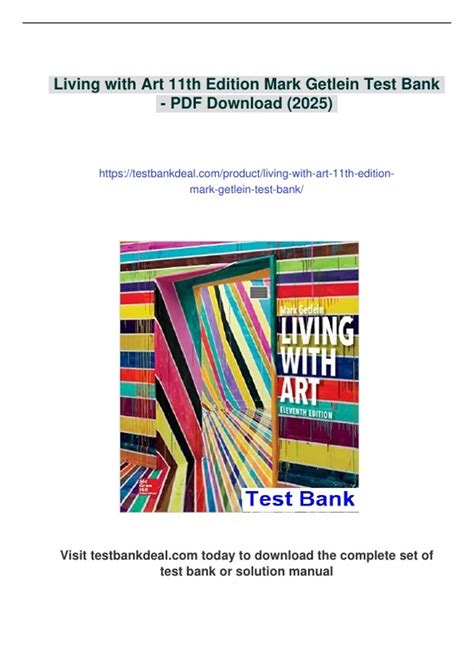 Living With Art 9th Edition Mark Getlein Pdf Download