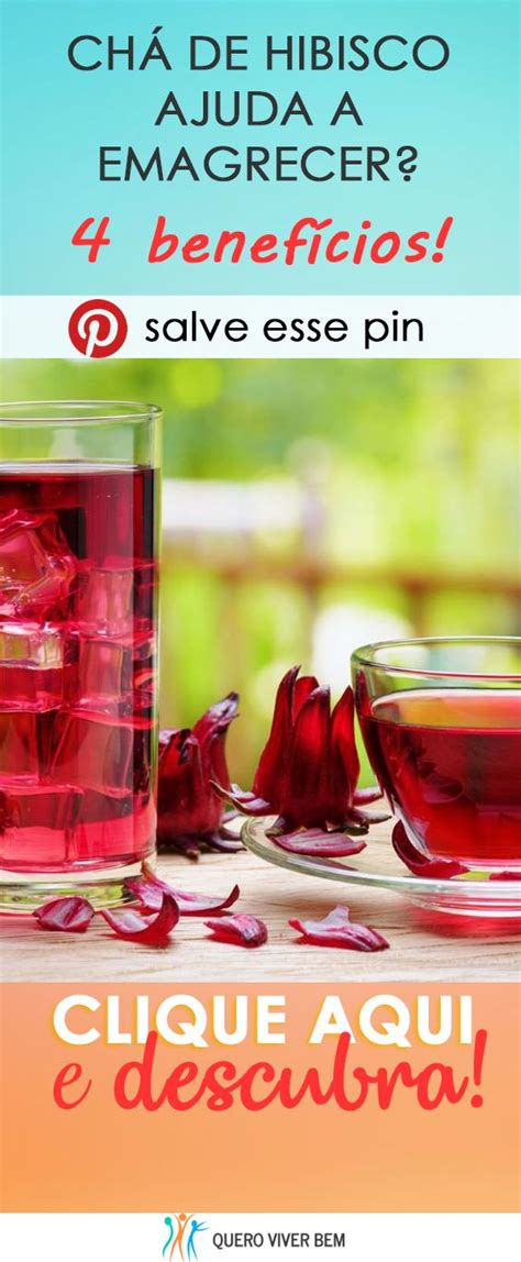 Chá de Hibisco Ajuda a Emagrecer Descubra aqui Chá de hibisco