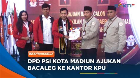 Madiun Gunakan Motor Vespa Kota Madiun Ajukan Dpd Psi Bacaleg Ke