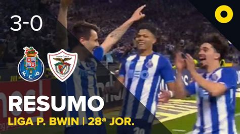 Resumo FC Porto 3 0 Santa Clara Liga Portugal Bwin SPORT TV YouTube