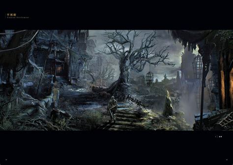 Dark Souls 3 Concept Art - Undead Settlement Concept Art | Dark souls, Dark art illustrations ...