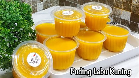 Resep Puding Labu Kuning Cara Membuat Puding Labu Kuning Enak Dan