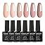 Gzmayuen Gel Nagellak Set Nude Kleur Soak Off Uv Led Roze Pastel Gel Nail Polish Pcs Nail