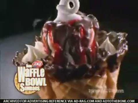 Dq Dairy Queen Strawberry Waffle Bowl Sundae Youtube