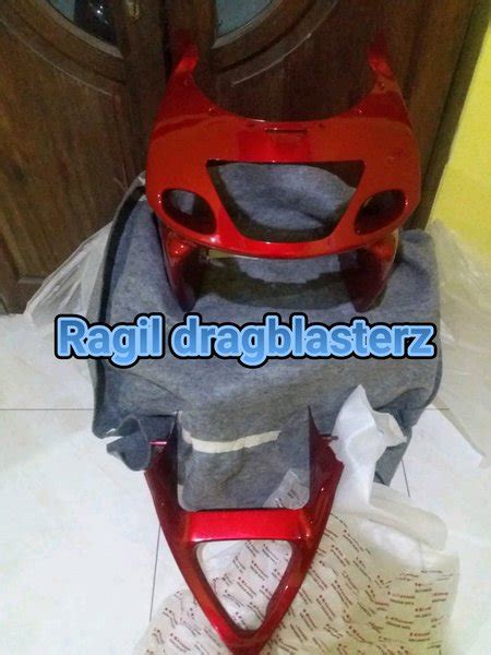 Jual Fairing Atas Ninja Rr Old Merah Maron Dan Vgrill Tengah Original