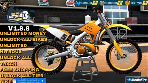 Mad Skill Motocross 3 Mod V1 8 8 Unlimited Unlock All Game Motocross