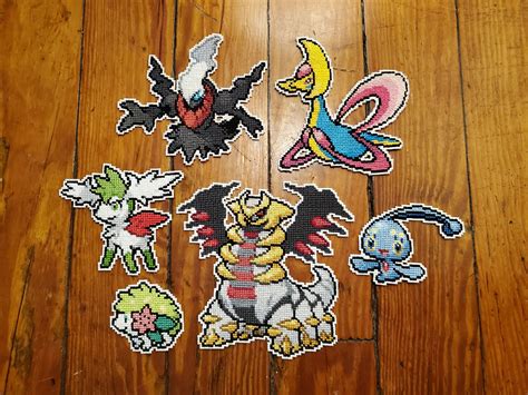 Sinnoh Legendary Pokemon Cross Stitch - Etsy UK