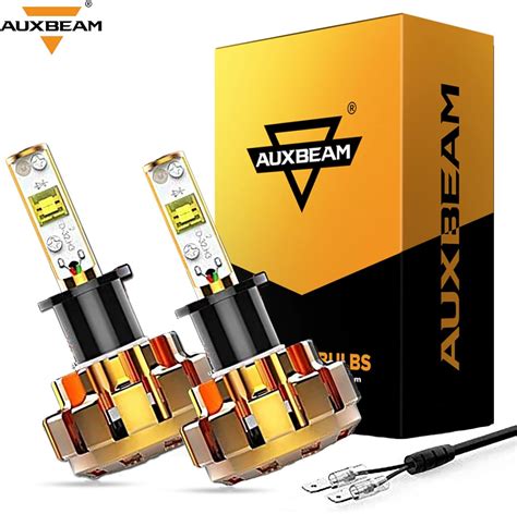 Buy Auxbeam H3 Led Light Bulbs 60W 12000lm H3 Led Bulb Conversion Kit