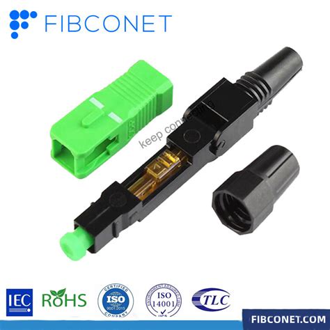 FTTH Sc APC Upc Field Assembly Quick Connector Fiber Optic Optical