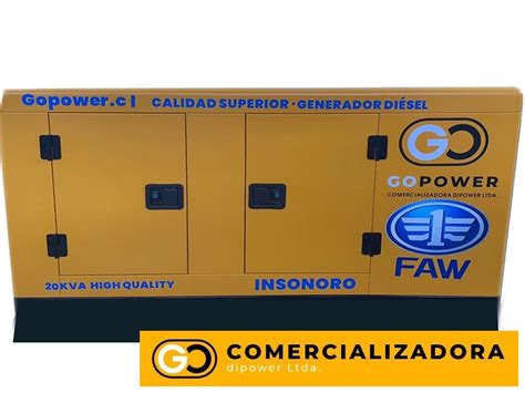 Generador monofásico de 20kvA GoPower