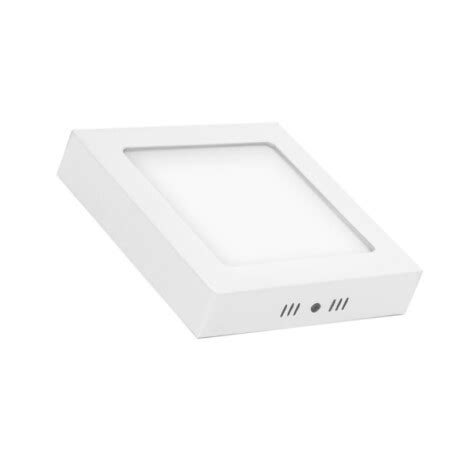 Panel LED Cuadrado De Adosar 12W Luz Neutra Unilux