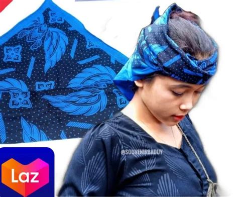 Syal Ikat Kepala Slayer Khas Baduy Segi Empatsegi Tiga Lazada Indonesia