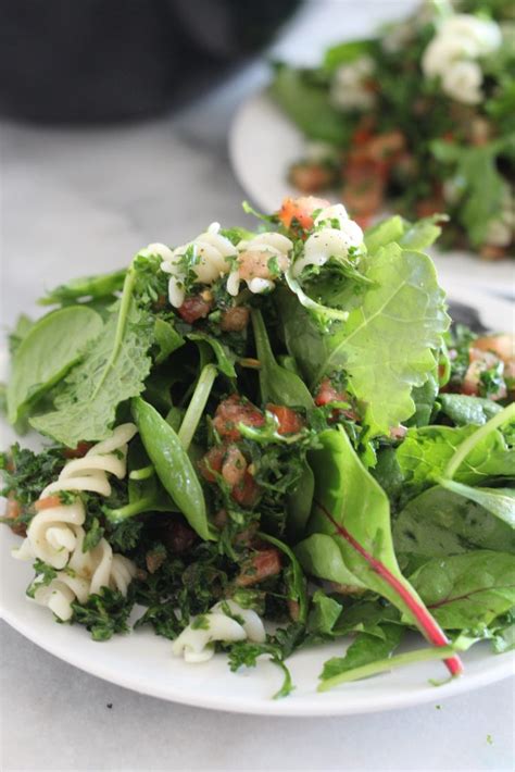 Lemon Parsley And Tomato Salad With Quinoa Fusilli Sparkle Living Blog