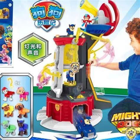 Paw Patrol Mighty Pups Super Paws Lookout Tower Playset 47 Off