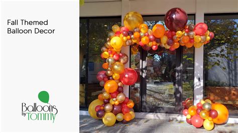 Fall Balloon Decor