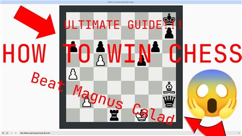 How To Beat Anyone At Chess Ultimate Guide 100 Win Rate Youtube