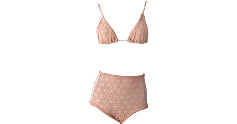 Maria Aristidou Neutrals Ariah Bikini Brief In Pink Lyst