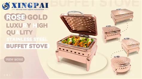 Xingpai Buffet Restaurant Equipment Luxury Buffet Stove Cheffing