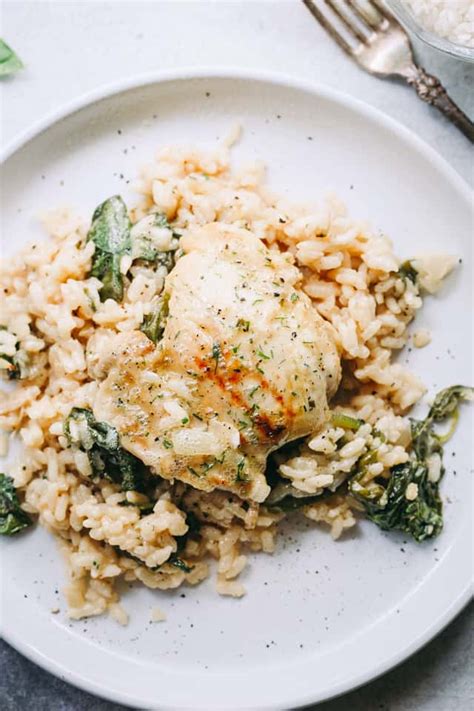 One Pot Ranch Chicken And Rice Recipe Diethood