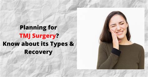 TMJ Surgery – Know its Types and Recovery - Dr Anurag Bhargava