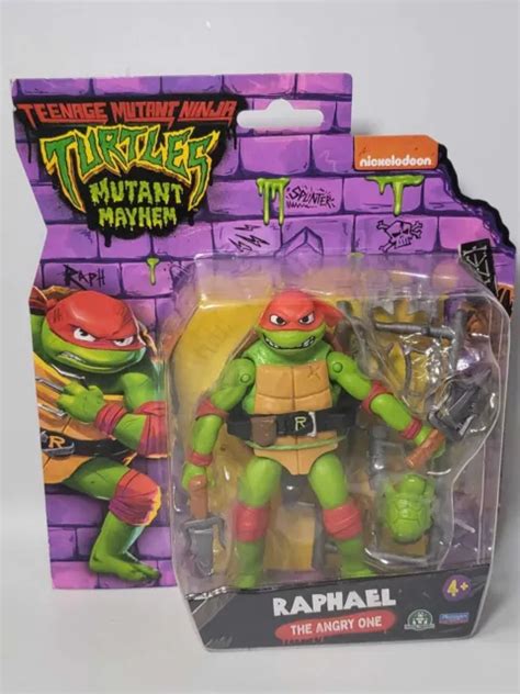 FIGURINE ARTICULÉE PLAYMATES Toys Raphael Tortues Ninja TMNT Mutant