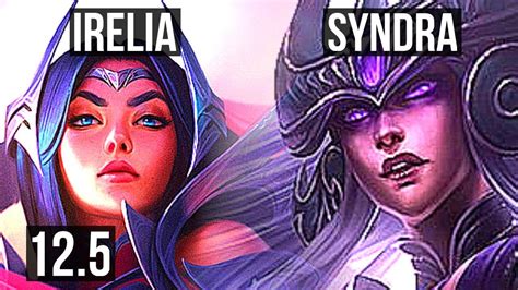 Irelia Vs Syndra Mid M Mastery Solo Kills Games