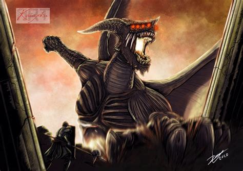 Dragon God fanart by me : r/demonssouls