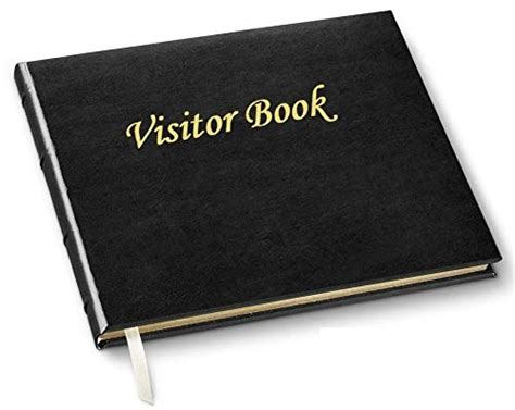 Visitors Guest Notebookvisitor Log Bookvisitor Registration Book