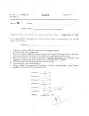 Exam 2 CVEN 221.pdf - | Course Hero