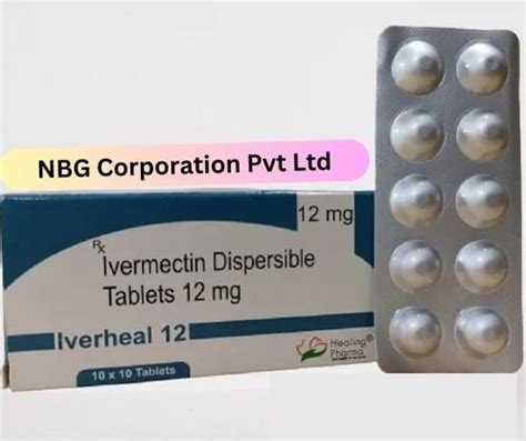 Iverheal 12 Tablets At Rs 140 Strip In Nagpur NBG Corporation