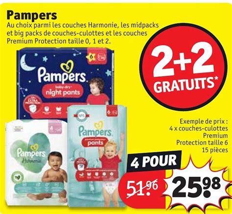 Promo Pampers Chez Kruidvat Icatalogue Fr